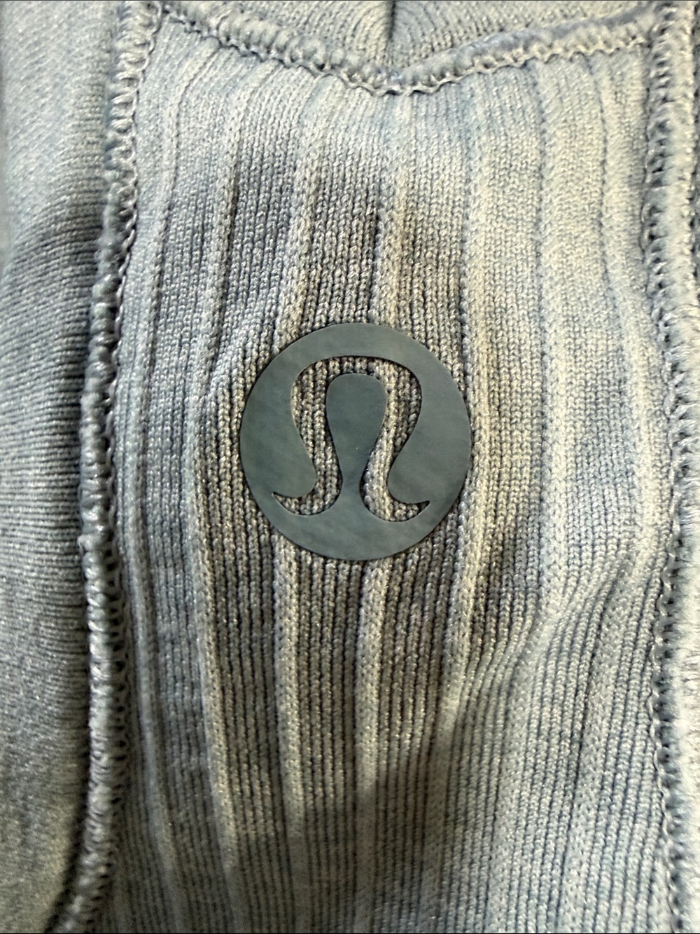 Lululemon Athletica Ebb to Street Ribbed Racerback Tank — Sage Blue - Picture 4 of 4